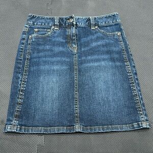 Ann Taylor size 4 denim skirt